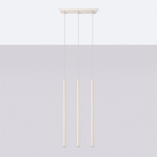 Lampe suspendue PASTELO 3 beige