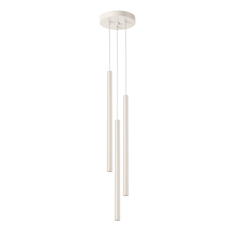 Lampe suspendue PASTELO 3P beige