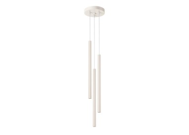 Lampe suspendue PASTELO 3P beige