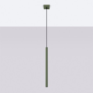 Lampe pendante PASTELO 1 vert olive