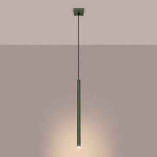 Lampe pendante PASTELO 1 vert olive