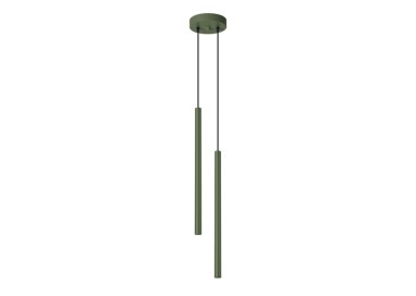 Lampe pendante PASTELO 2 vert olive