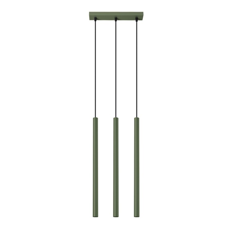 Lampe pendante PASTELO 3 vert olive