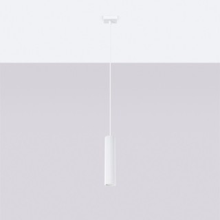 Lampe suspendue KARBON 1 blanc