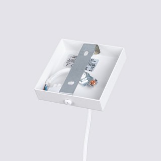 Lampe suspendue KARBON 1 blanc