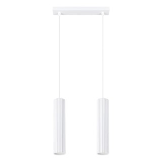 Lampe suspendue KARBON 2 blanc