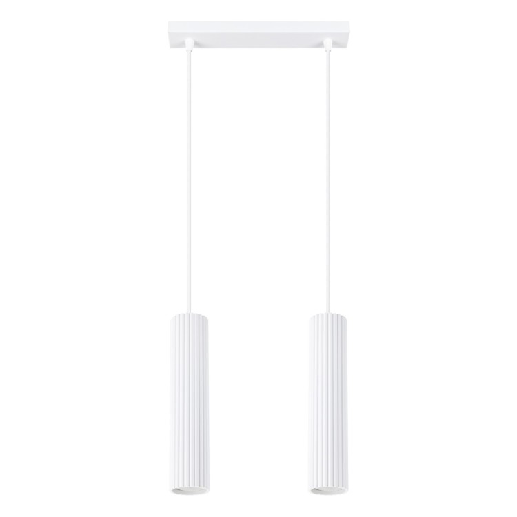 Lampe suspendue KARBON 2 blanc