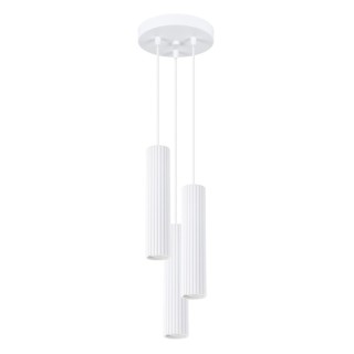 Lampe suspendue KARBON 3P blanc