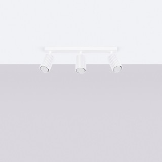 Plafonnier KARBON 3L blanc