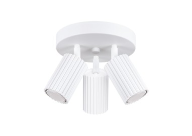 Plafonnier KARBON 3P blanc