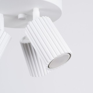 Plafonnier KARBON 3P blanc