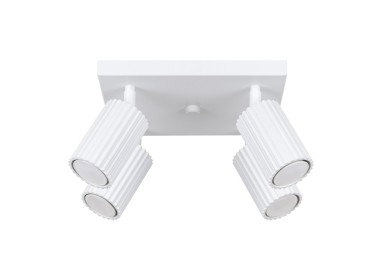 Plafonnier KARBON 4 blanc