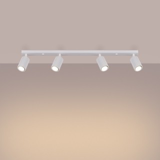 Plafonnier KARBON 4L blanc