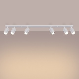 Plafonnier KARBON 6L blanc