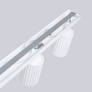 Plafonnier KARBON 6L blanc