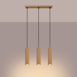 Lampe suspendue KARBON 3L or