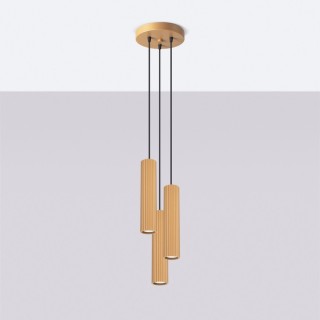 Lampe suspendue KARBON 3P or