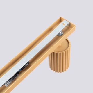 Plafonnier KARBON 3L or