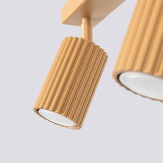 Plafonnier KARBON 3L or