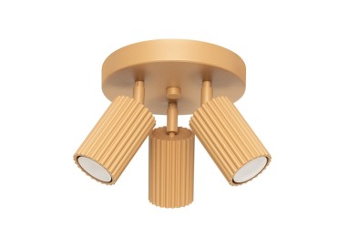 Plafonnier KARBON 3P or