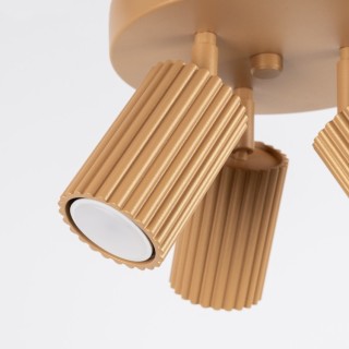 Plafonnier KARBON 3P or