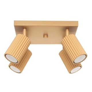 Plafonnier KARBON 4 or