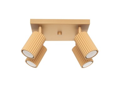 Plafonnier KARBON 4 or