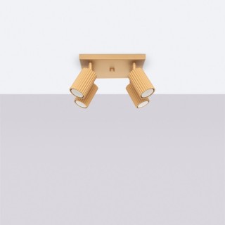 Plafonnier KARBON 4 or