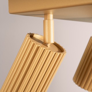 Plafonnier KARBON 4 or