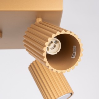 Plafonnier KARBON 4 or