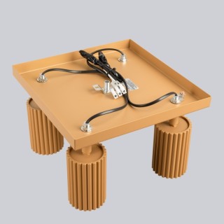 Plafonnier KARBON 4 or