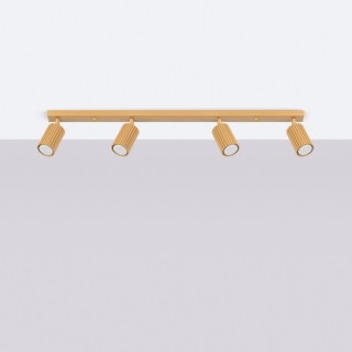 Plafonnier KARBON 4L or