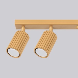 Plafonnier KARBON 6L or