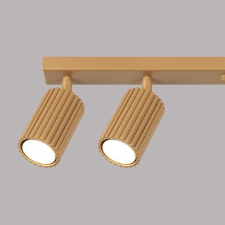 Plafonnier KARBON 6L or