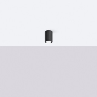 Plafonnier KARBON 10 noir