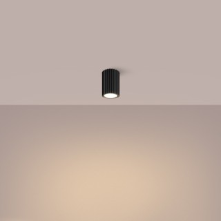 Plafonnier KARBON 10 noir