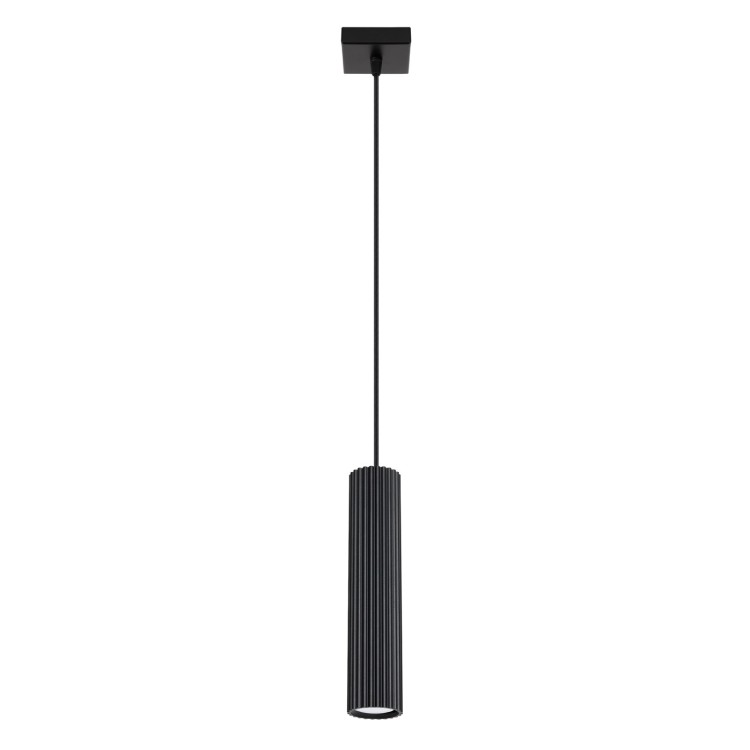 Lampe suspendue KARBON 1 noir