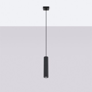 Lampe suspendue KARBON 1 noir