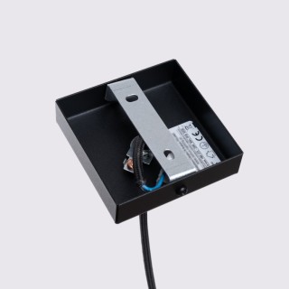 Lampe suspendue KARBON 1 noir