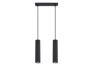 Lampe suspendue KARBON 2 noir
