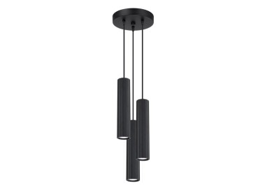 Lampe suspendue KARBON 3P noir