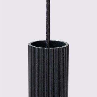 Lampe suspendue KARBON 3P noir