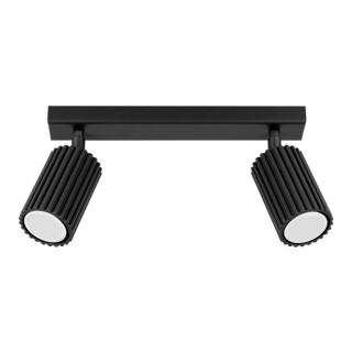 Plafonnier KARBON 2 noir