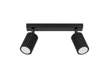 Plafonnier KARBON 2 noir