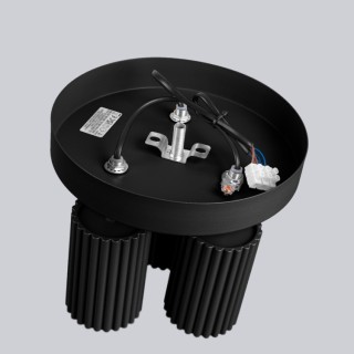 Plafonnier KARBON 3P noir