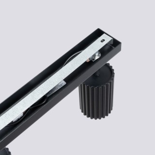 Plafonnier KARBON 6L noir