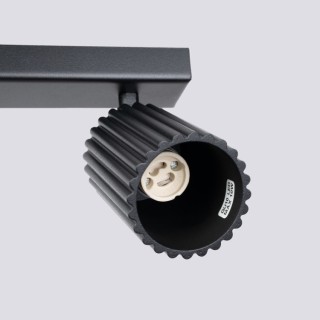 Plafonnier KARBON 6L noir