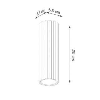 Plafonnier KARBON 20 beige