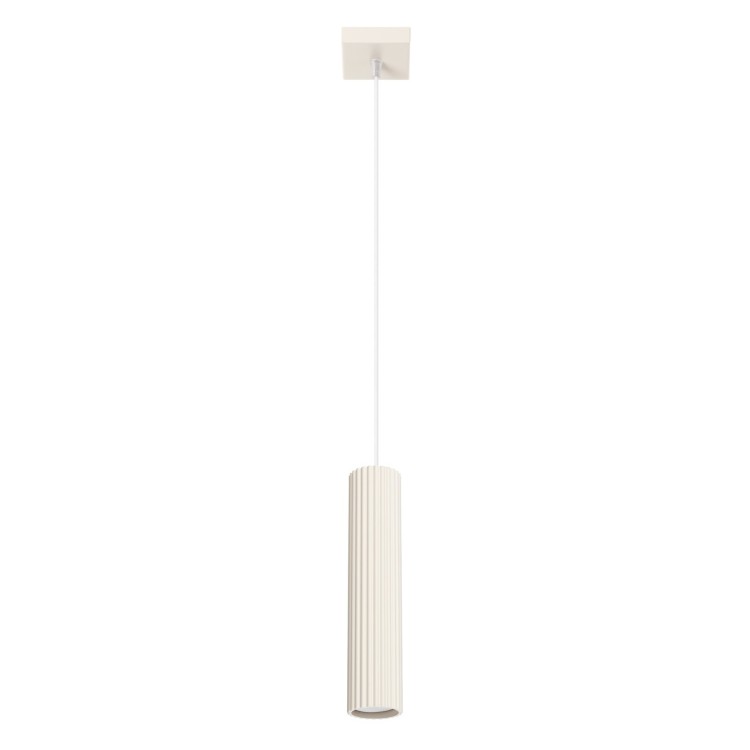 Lampe suspendue KARBON 1 beige