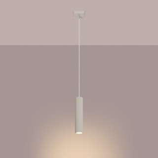 Lampe suspendue KARBON 1 beige